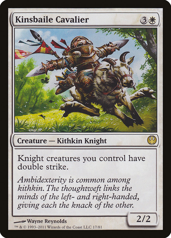Kinsbaile Cavalier [Duel Decks: Knights vs. Dragons] | Galaxy Games LLC