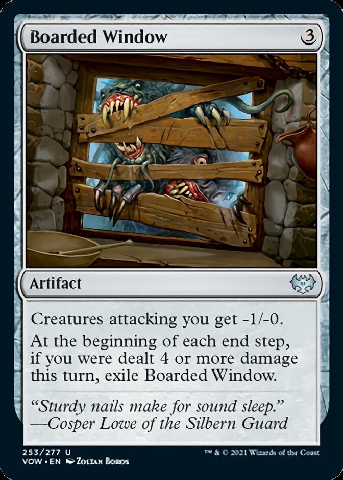 Boarded Window [Innistrad: Crimson Vow] | Galaxy Games LLC