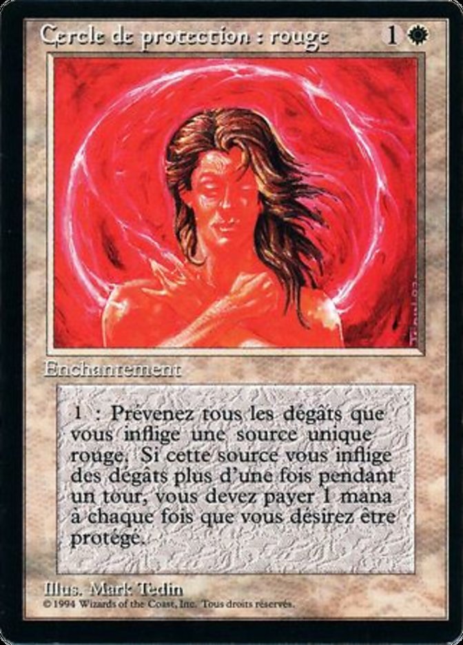 Circle of Protection: Red [Foreign Black Border] | Galaxy Games LLC