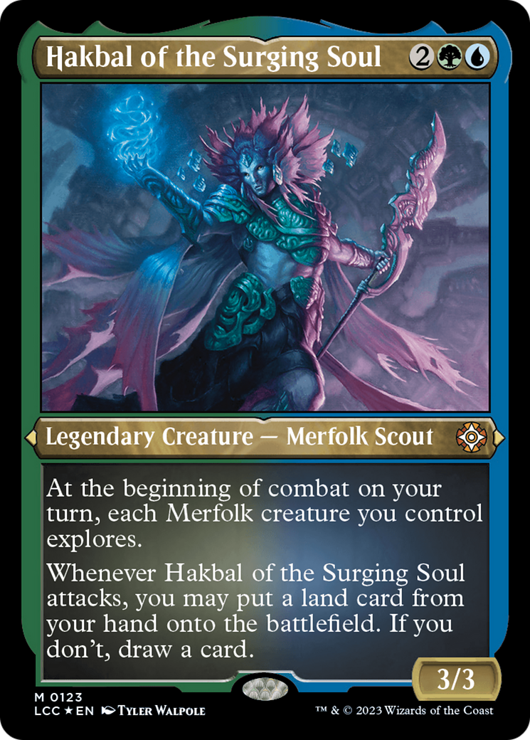 Hakbal of the Surging Soul (Display Commander) [The Lost Caverns of Ixalan Commander] | Galaxy Games LLC