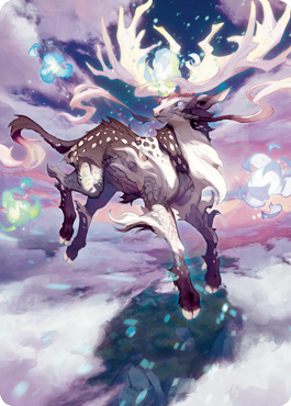 Hinata, Dawn-Crowned Art Card [Kamigawa: Neon Dynasty Art Series] | Galaxy Games LLC