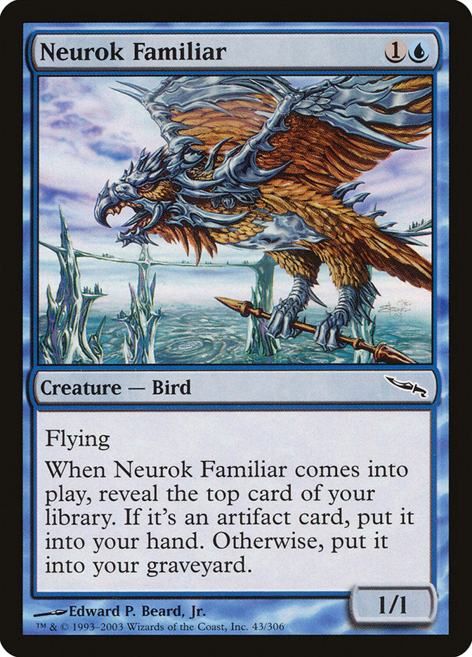 Neurok Familiar [Mirrodin] | Galaxy Games LLC