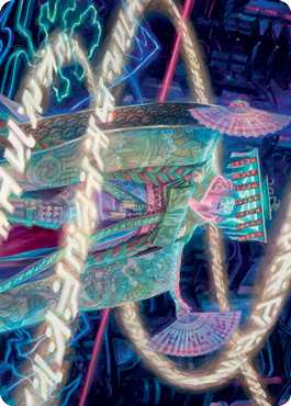 Satsuki, the Living Lore Art Card [Kamigawa: Neon Dynasty Art Series] | Galaxy Games LLC