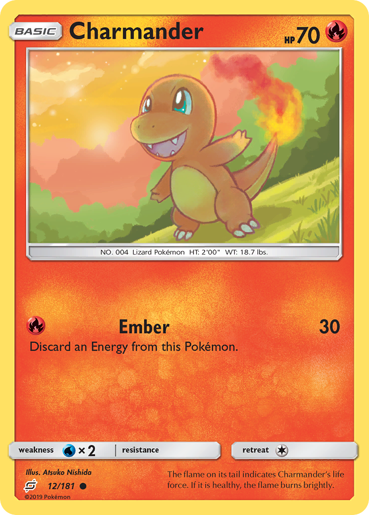 Charmander (12/181) [Sun & Moon: Team Up] | Galaxy Games LLC