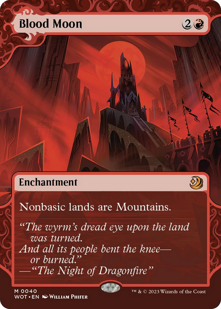 Blood Moon [Wilds of Eldraine: Enchanting Tales] | Galaxy Games LLC