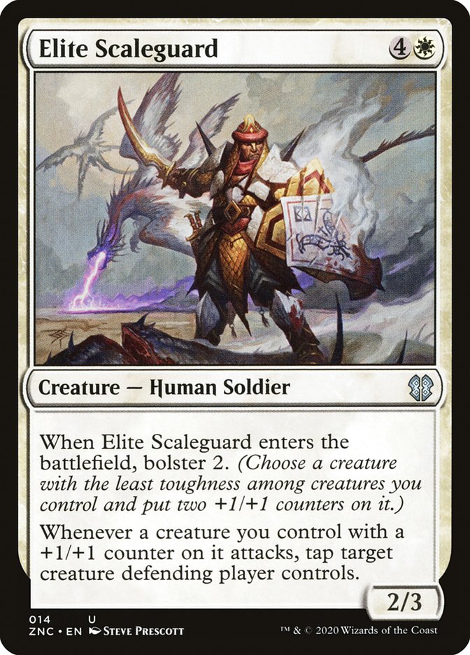 Elite Scaleguard [Zendikar Rising Commander] | Galaxy Games LLC