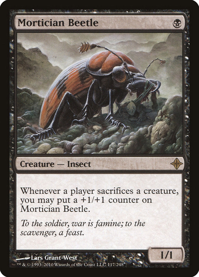 Mortician Beetle [Rise of the Eldrazi] | Galaxy Games LLC