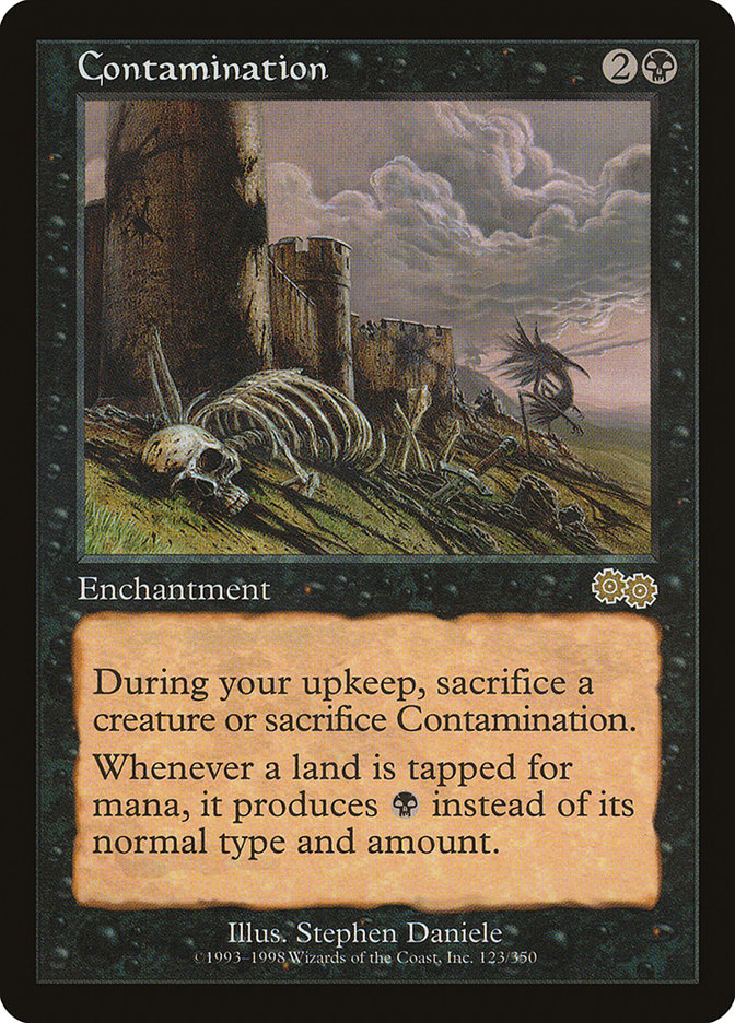 Contamination [Urza's Saga] | Galaxy Games LLC