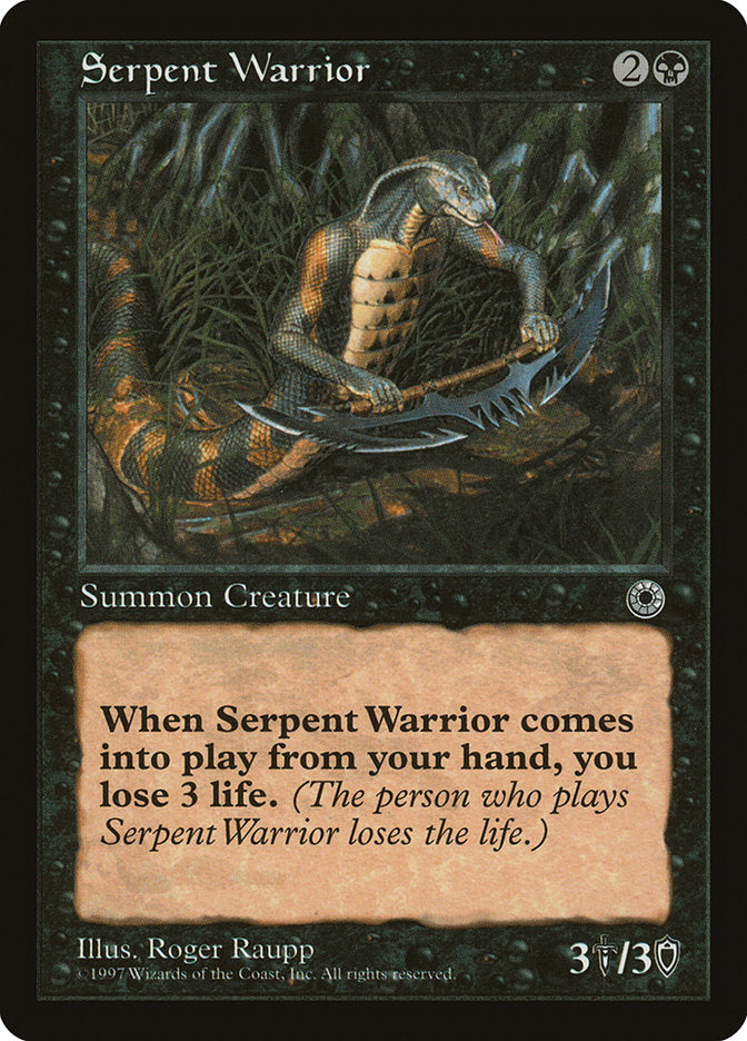 Serpent Warrior [Portal] | Galaxy Games LLC