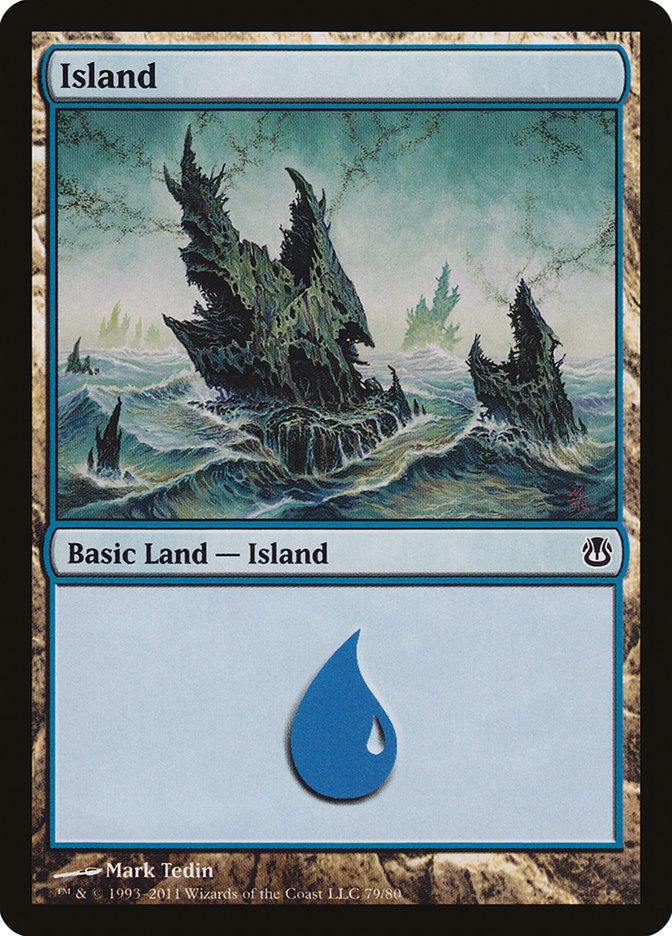 Island (79) [Duel Decks: Ajani vs. Nicol Bolas] | Galaxy Games LLC