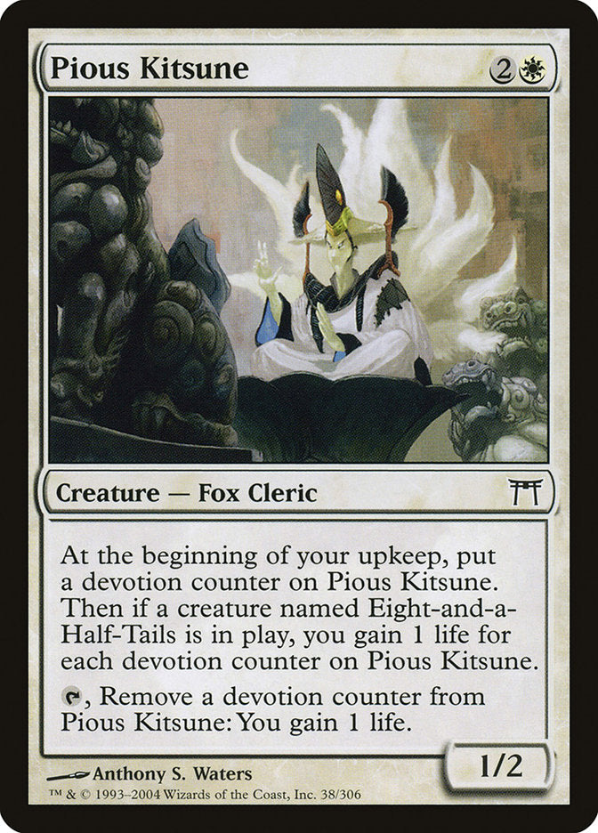 Pious Kitsune [Champions of Kamigawa] | Galaxy Games LLC