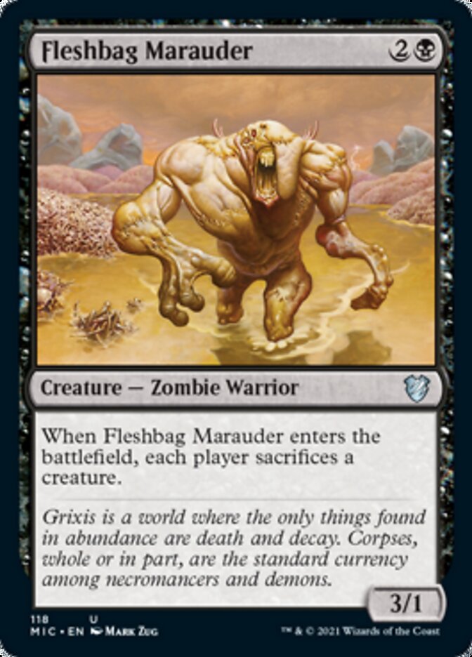 Fleshbag Marauder [Innistrad: Midnight Hunt Commander] | Galaxy Games LLC
