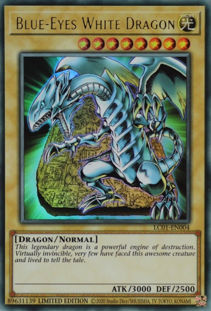 Blue-Eyes White Dragon (25th Anniversary) [LC01-EN004] Ultra Rare | Galaxy Games LLC