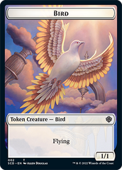 Bird // Faerie Double-Sided Token [Starter Commander Decks] | Galaxy Games LLC