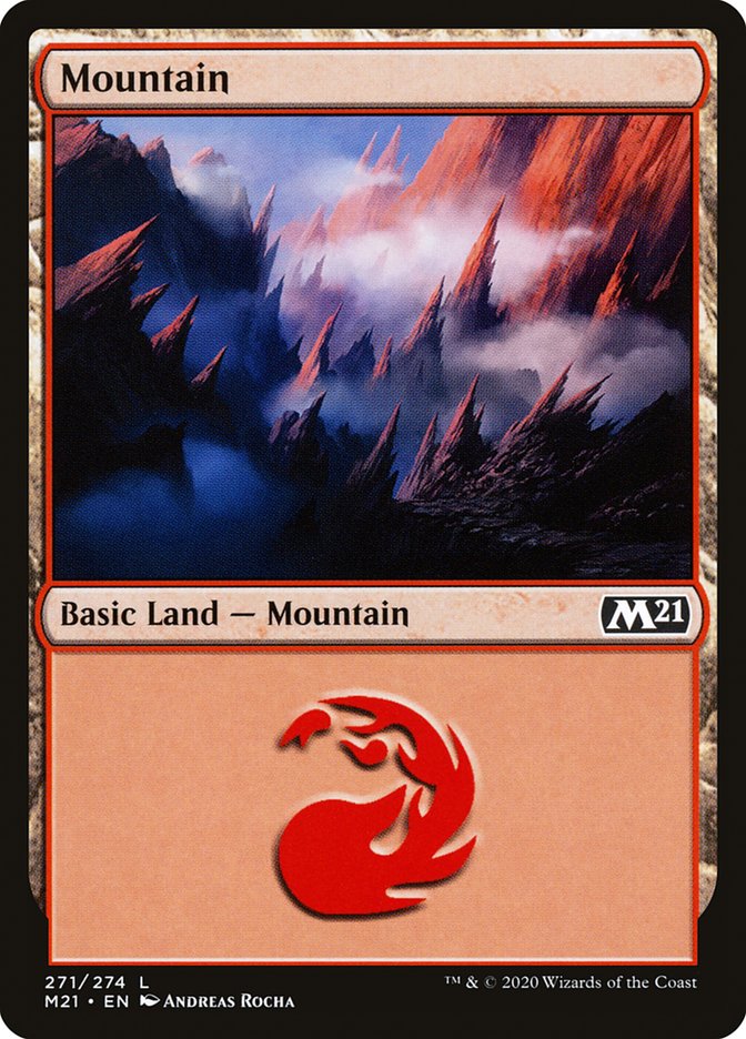 Mountain (271) [Core Set 2021] | Galaxy Games LLC