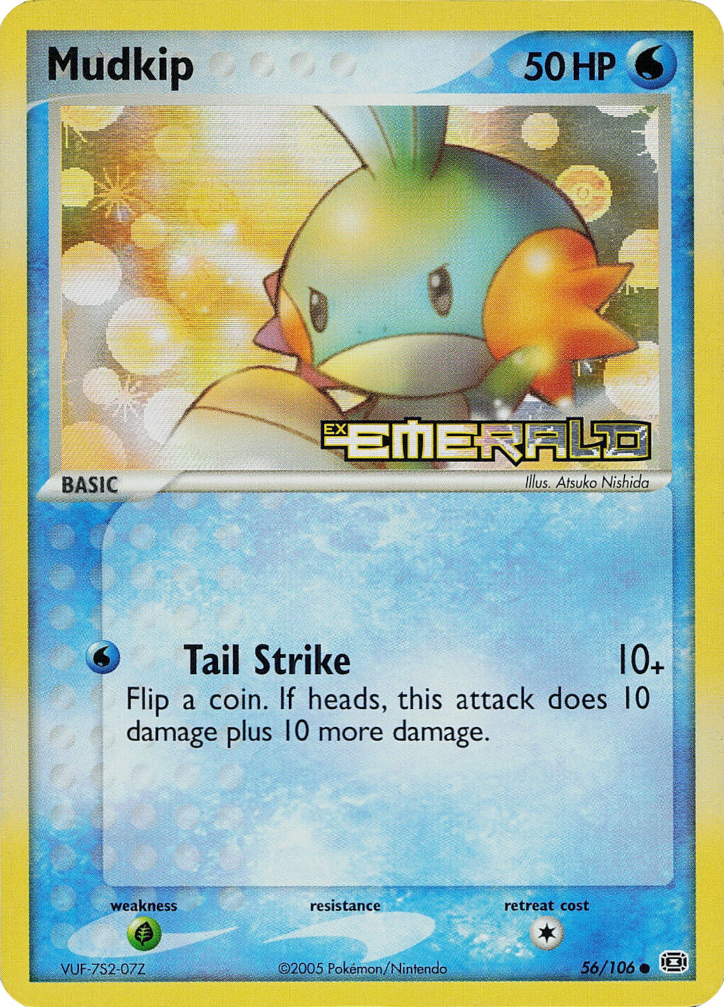 Mudkip (56/106) (Stamped) [EX: Emerald] | Galaxy Games LLC