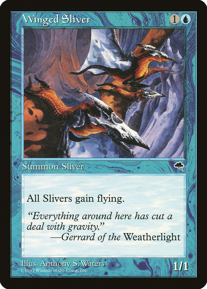 Winged Sliver [Tempest] | Galaxy Games LLC