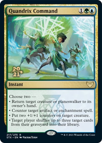 Quandrix Command [Strixhaven: School of Mages Prerelease Promos] | Galaxy Games LLC