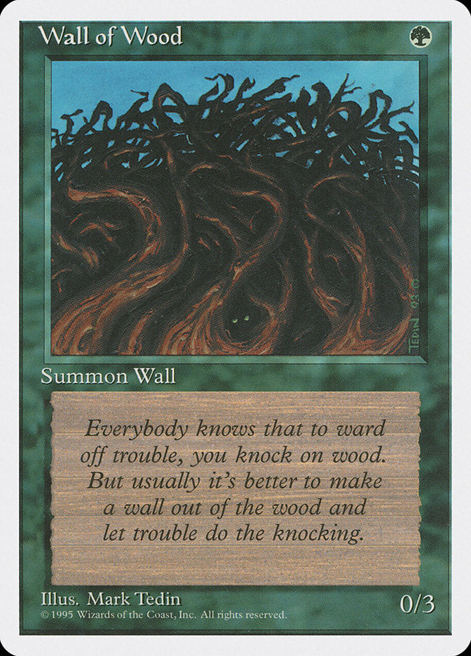 Wall of Wood [Fourth Edition] | Galaxy Games LLC