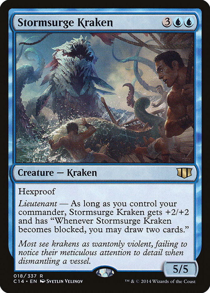 Stormsurge Kraken [Commander 2014] | Galaxy Games LLC
