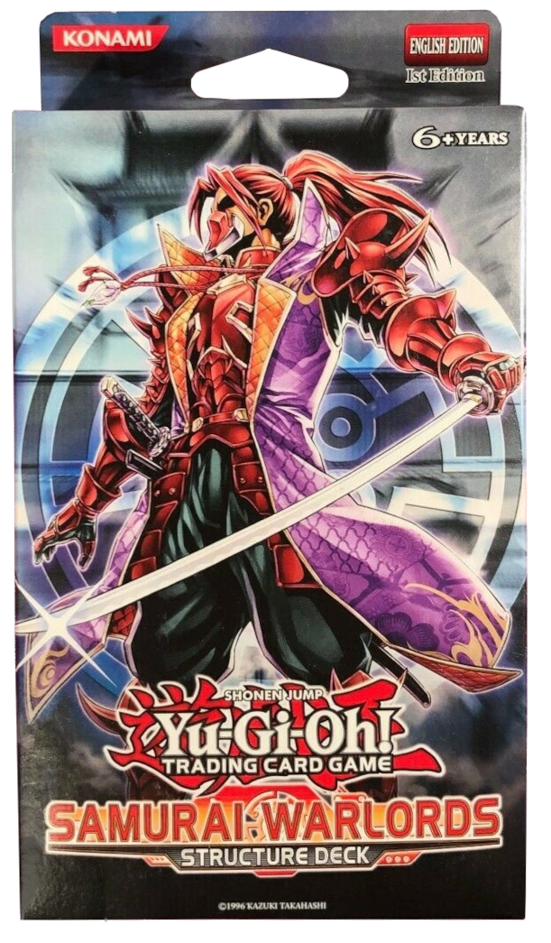 Samurai Warlords - Structure Deck Display (1st Edition) | Galaxy Games LLC