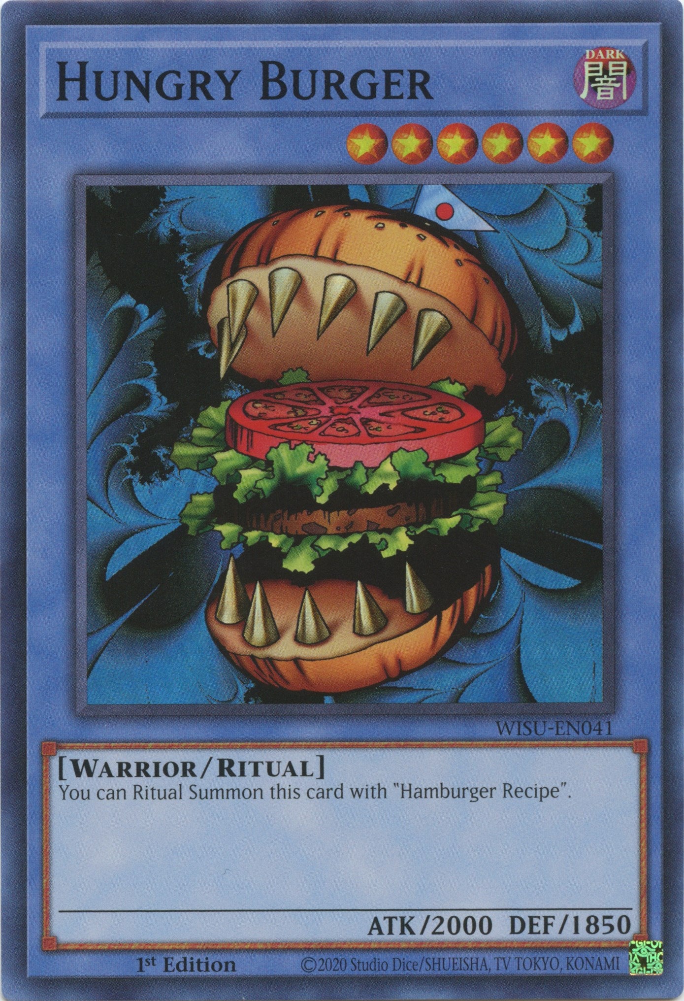 Hungry Burger [WISU-EN041] Super Rare | Galaxy Games LLC