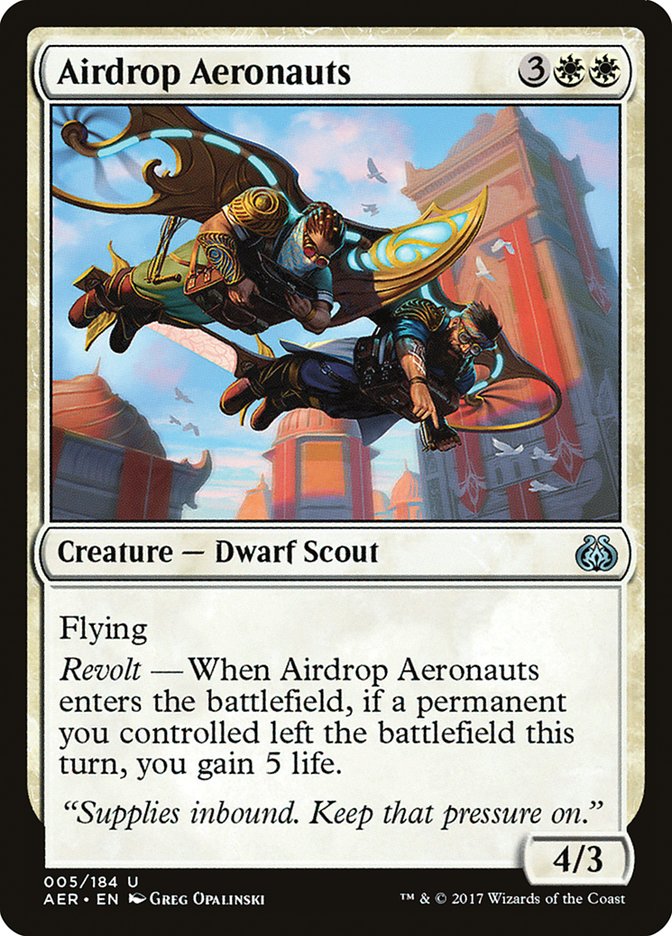 Airdrop Aeronauts [Aether Revolt] | Galaxy Games LLC