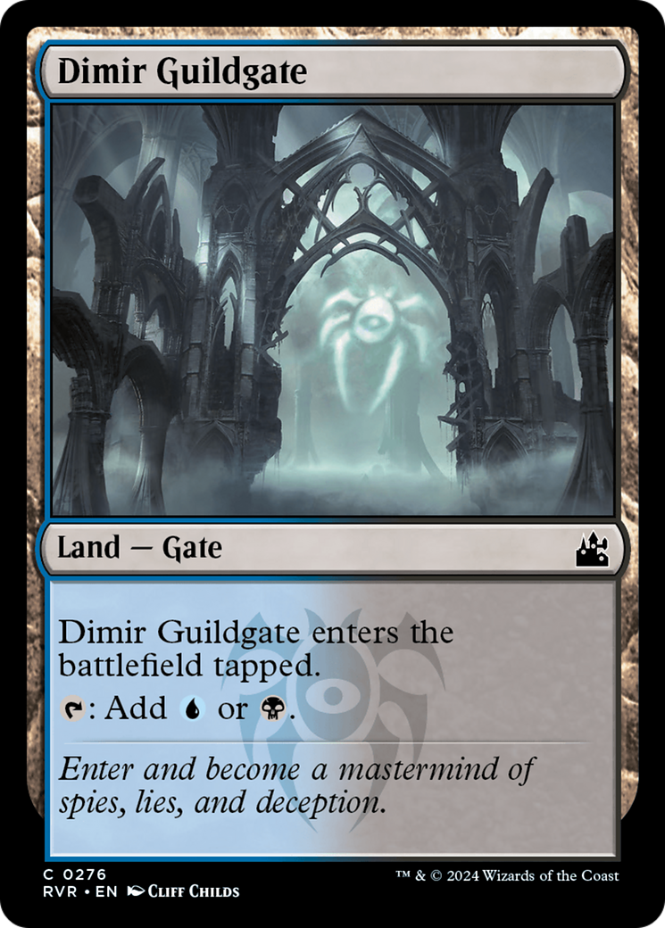 Dimir Guildgate [Ravnica Remastered] | Galaxy Games LLC