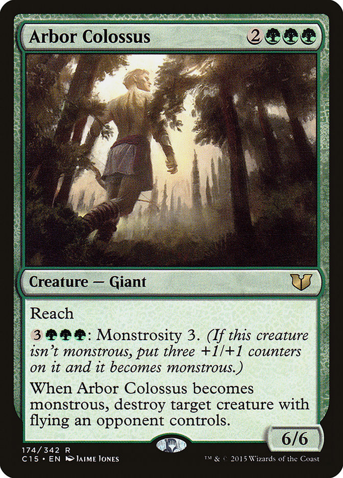 Arbor Colossus [Commander 2015] | Galaxy Games LLC