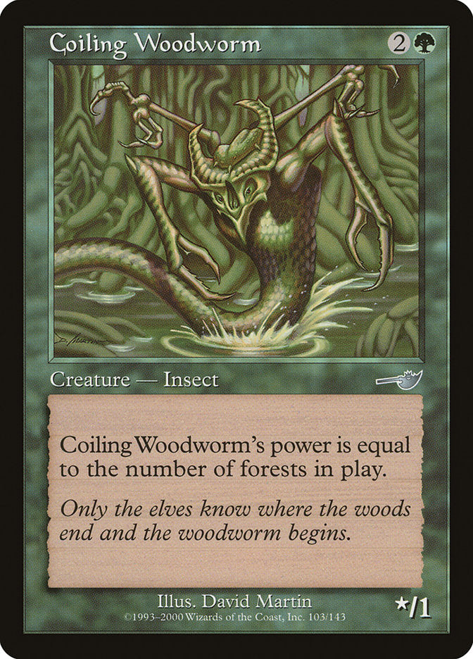 Coiling Woodworm [Nemesis] | Galaxy Games LLC