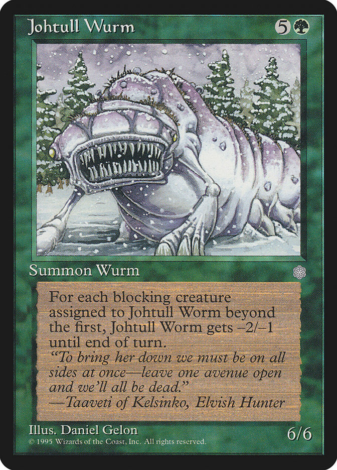 Johtull Wurm [Ice Age] | Galaxy Games LLC