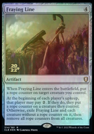 Fraying Line [Commander Legends: Battle for Baldur's Gate Prerelease Promos] | Galaxy Games LLC