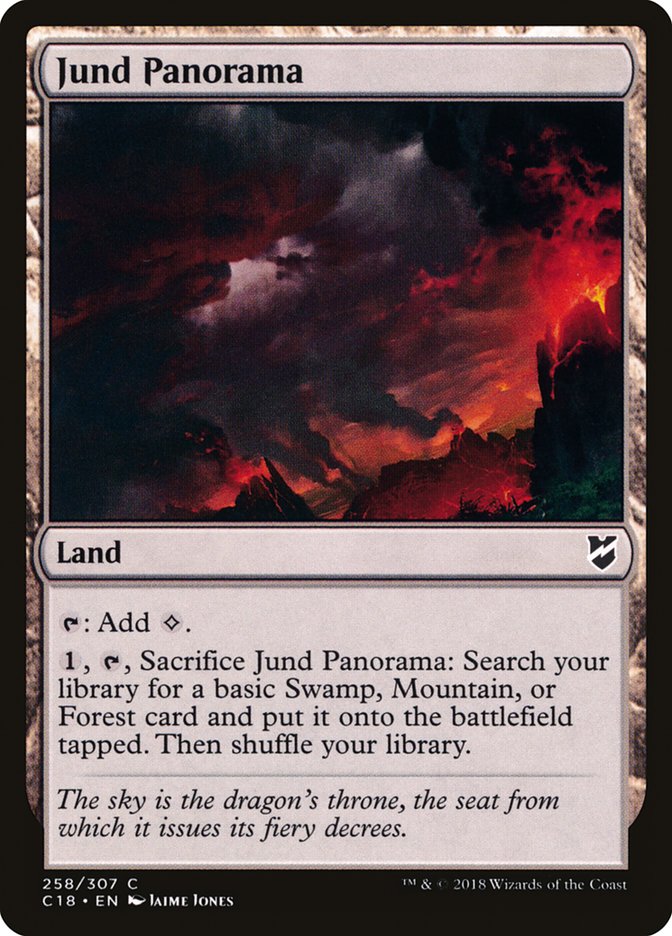 Jund Panorama [Commander 2018] | Galaxy Games LLC