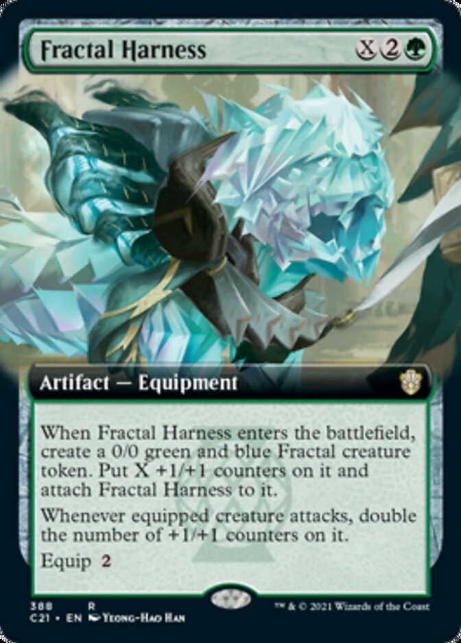 Fractal Harness (Extended Art) [Commander 2021] | Galaxy Games LLC