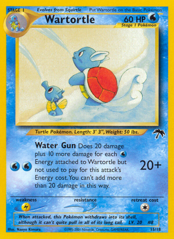 Wartortle (15/18) [Southern Islands] | Galaxy Games LLC