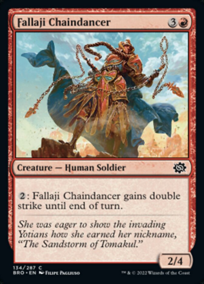 Fallaji Chaindancer [The Brothers' War] | Galaxy Games LLC