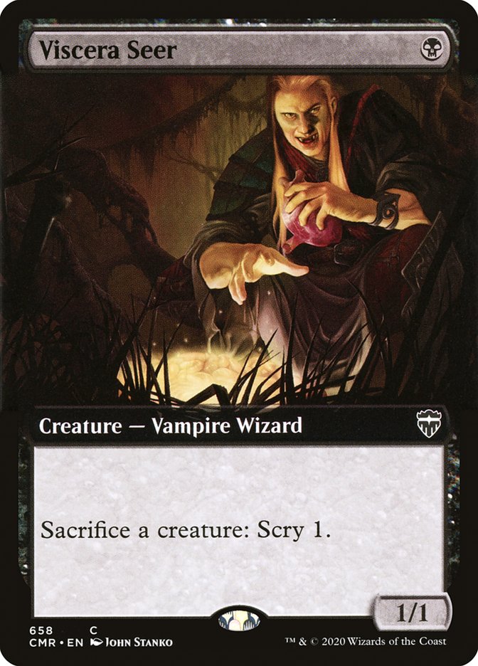 Viscera Seer (Extended Art) [Commander Legends] | Galaxy Games LLC