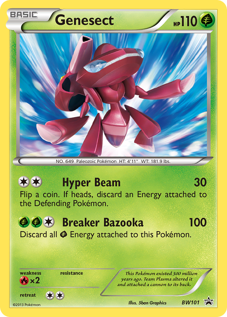 Genesect (BW101) [Black & White: Black Star Promos] | Galaxy Games LLC