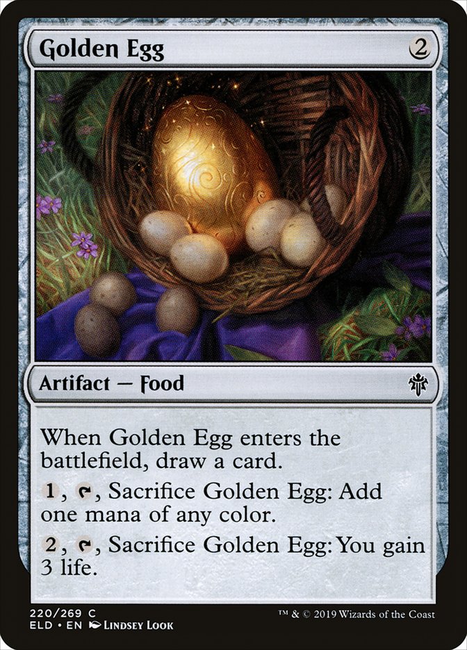 Golden Egg [Throne of Eldraine] | Galaxy Games LLC