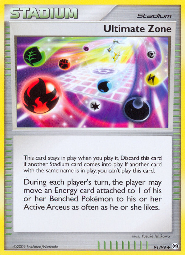 Ultimate Zone (91/99) [Platinum: Arceus] | Galaxy Games LLC