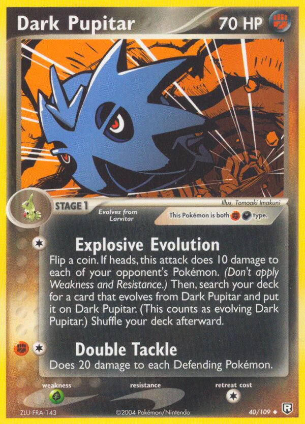 Dark Pupitar (40/109) [EX: Team Rocket Returns] | Galaxy Games LLC