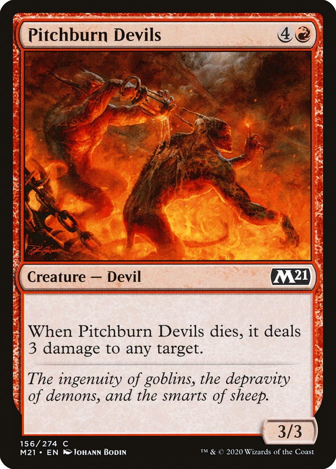 Pitchburn Devils [Core Set 2021] | Galaxy Games LLC