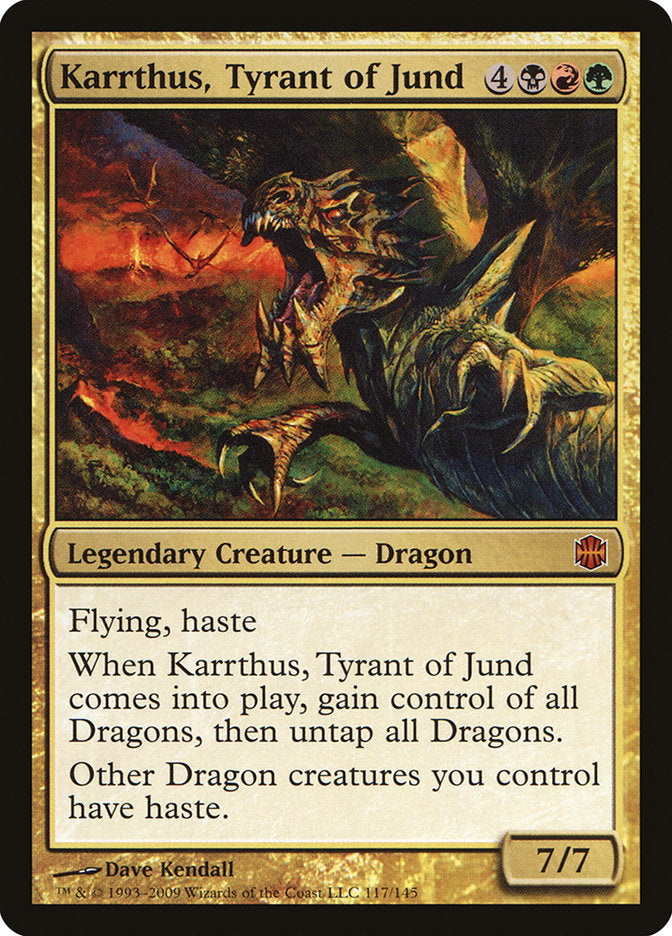 Karrthus, Tyrant of Jund [Alara Reborn] | Galaxy Games LLC