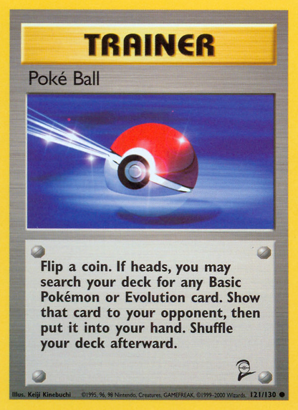 Poke Ball (121/130) [Base Set 2] | Galaxy Games LLC
