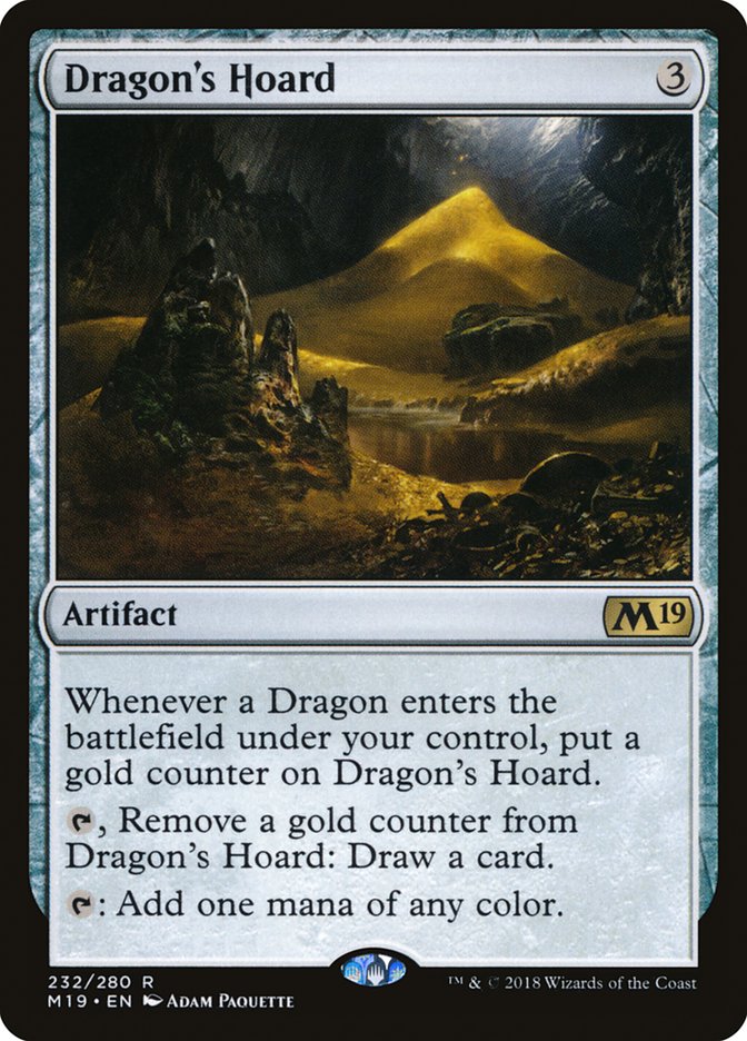 Dragon's Hoard [Core Set 2019] | Galaxy Games LLC