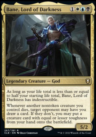 Bane, Lord of Darkness [Commander Legends: Battle for Baldur's Gate] | Galaxy Games LLC