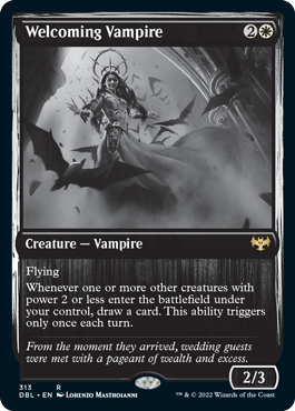 Welcoming Vampire [Innistrad: Double Feature] | Galaxy Games LLC