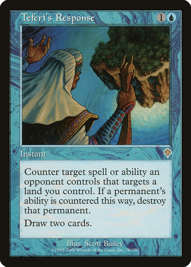 Teferi's Response [Invasion] | Galaxy Games LLC