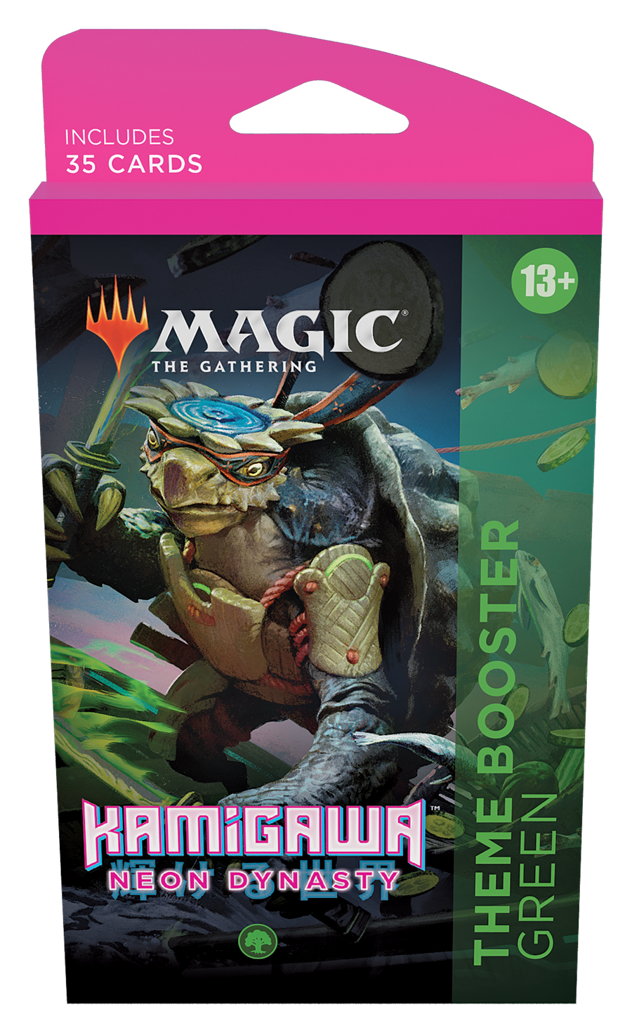 Kamigawa: Neon Dynasty - Theme Booster (Green) | Galaxy Games LLC