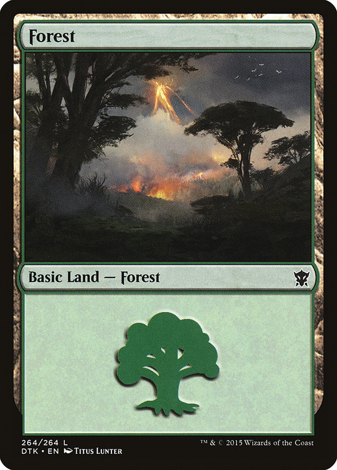 Forest (264) [Dragons of Tarkir] | Galaxy Games LLC